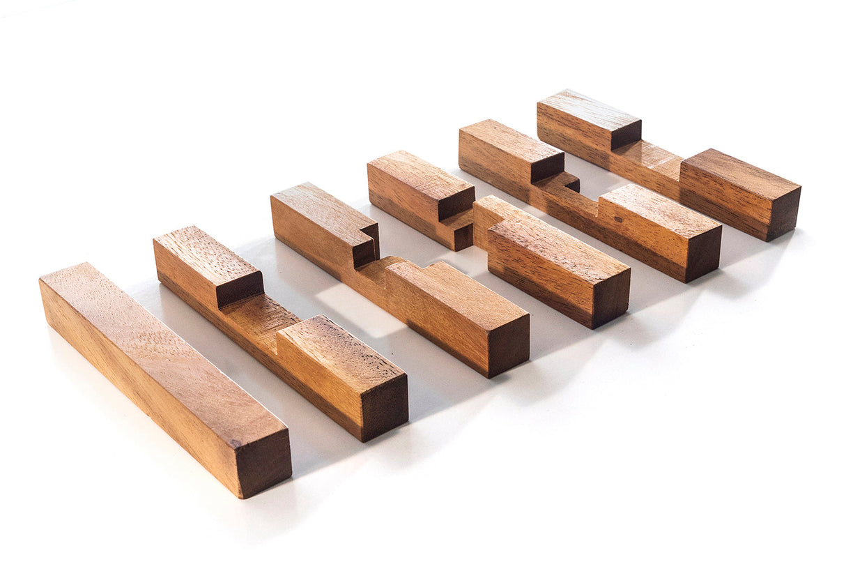 Cross Knot | Burr Puzzle - Japanese Interlocking Puzzle from Kubiya Games