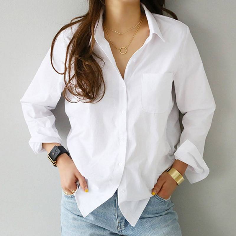White Summer Blouse From Kawaii Stop