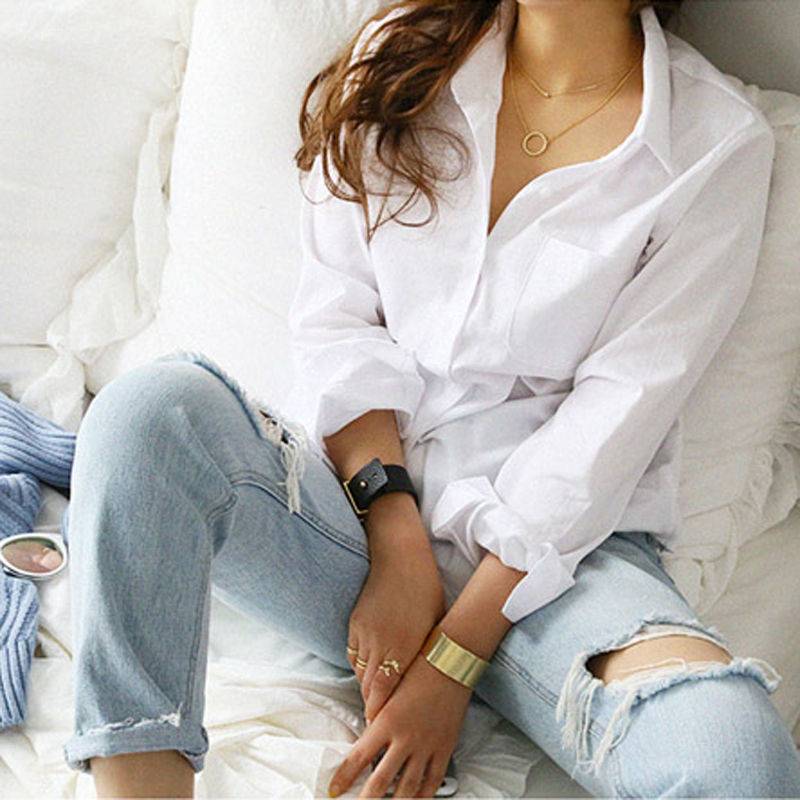 White Summer Blouse From Kawaii Stop