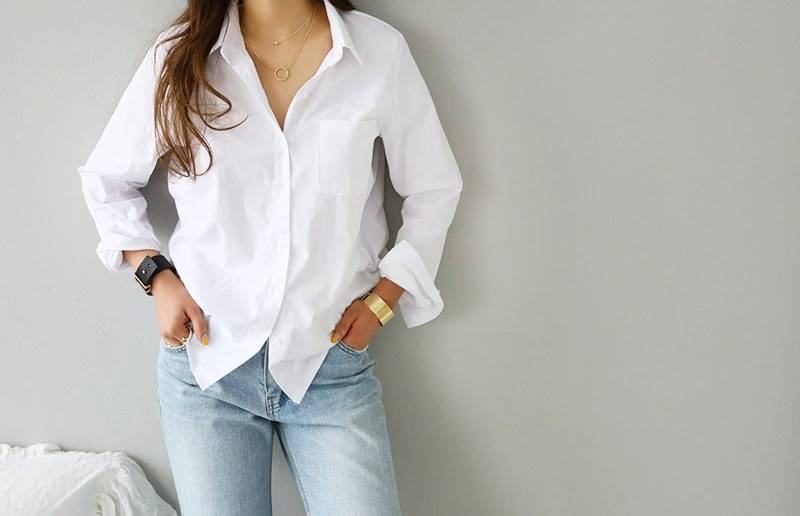 White Summer Blouse From Kawaii Stop