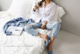 White Summer Blouse From Kawaii Stop