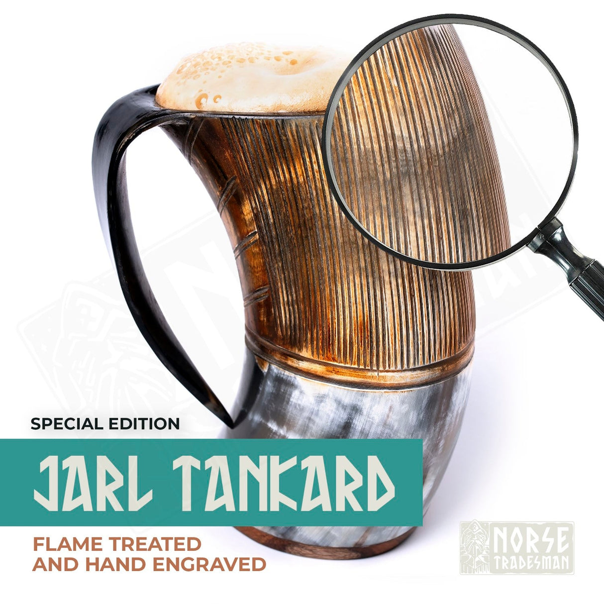 Horn Tankard Mug from Norse Tradesman