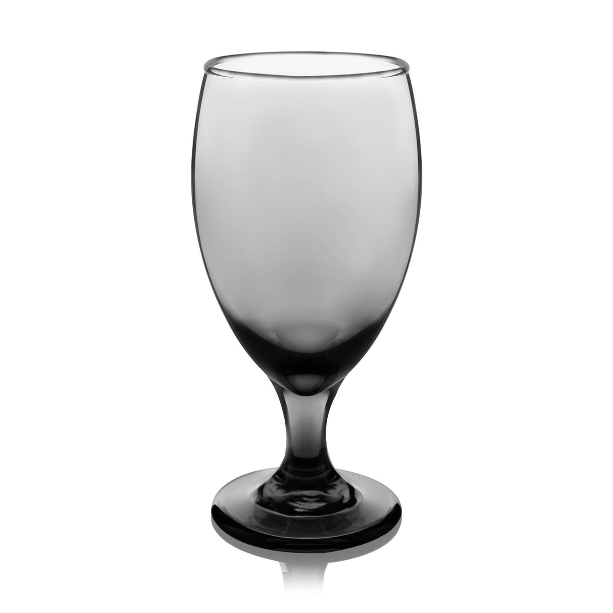 Libbey Classic Smoke Goblet Beverage Glasses, 16.25-ounce, Set of 6 from Libbey