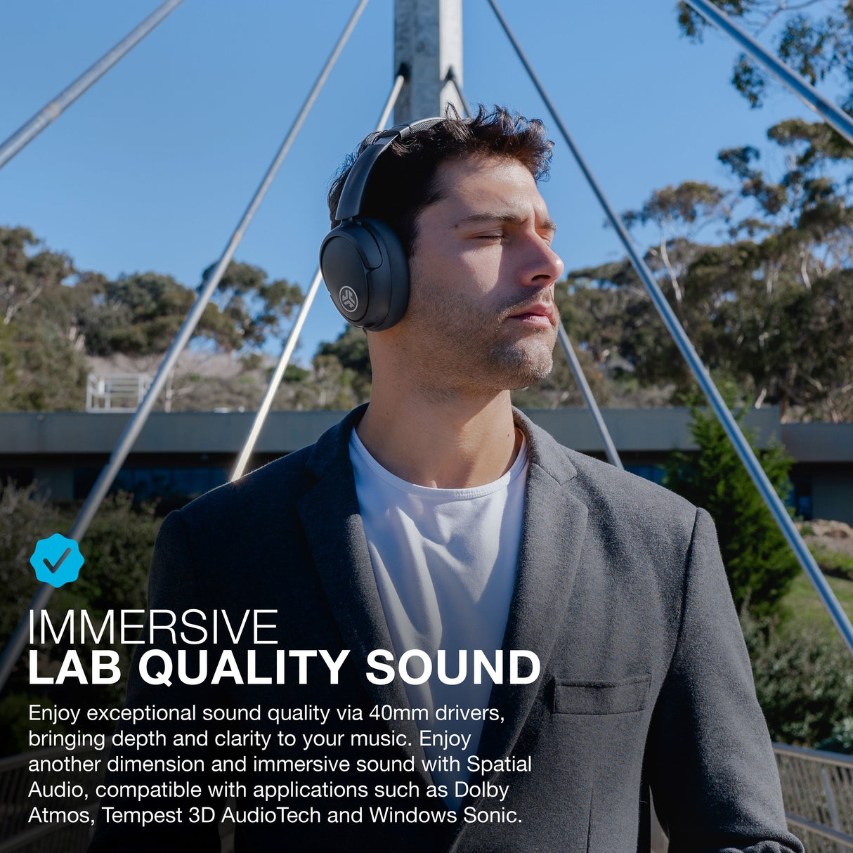 JLab JBuds Lux ANC Headphones from JLab