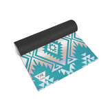 Jerome Lake Yoga Mat – 6 mm Extra Thick, Double-Sided Non-Slip, Eco-Friendly PER with Deep Blue Water Design | from Yune Yoga