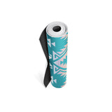 Jerome Lake Yoga Mat – 6 mm Extra Thick, Double-Sided Non-Slip, Eco-Friendly PER with Deep Blue Water Design | from Yune Yoga
