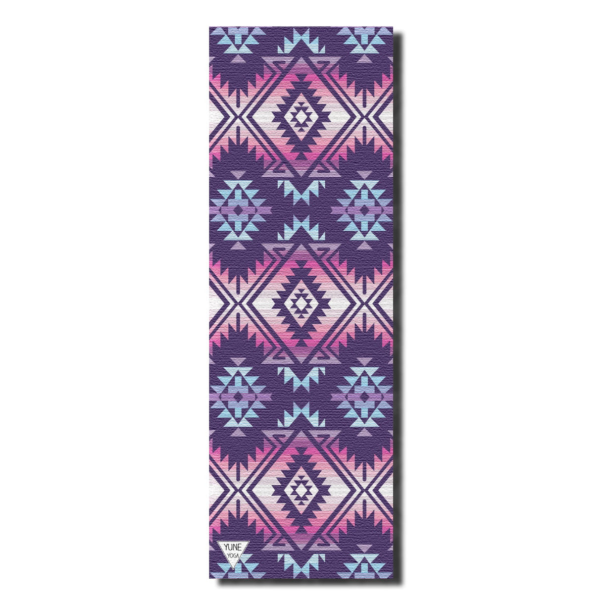 Jerome Midnight Yoga Mat – 6 mm Extra Thick, Double-Sided Non-Slip, Eco-Friendly PER with Deep Purple Midnight Design | from Yune Yoga