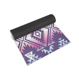 Jerome Midnight Yoga Mat – 6 mm Extra Thick, Double-Sided Non-Slip, Eco-Friendly PER with Deep Purple Midnight Design | from Yune Yoga