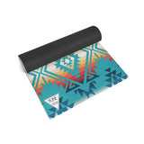 Jerome Turquoise Yoga Mat – 6 mm Extra Thick, Double-Sided Non-Slip, Eco-Friendly PER with Turquoise Water-Inspired Design | from Yune Yoga