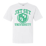 'Jet Set University' T-Shirt from United Monograms