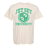 'Jet Set University' T-Shirt from United Monograms