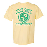 'Jet Set University' T-Shirt from United Monograms