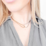 Maddy Mixed Metal Necklace - WATERPROOF from Pretty Simple