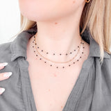 Multi Layered Beaded Chain Necklace from Pretty Simple