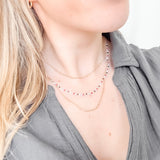 Tani Triple Layer Bead Necklace from Pretty Simple