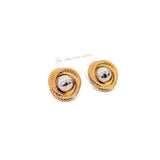 Drew Two Tone Earrings from Pretty Simple
