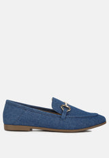 Jiro Horsebit Detail Flat Loafers from London Rag International
