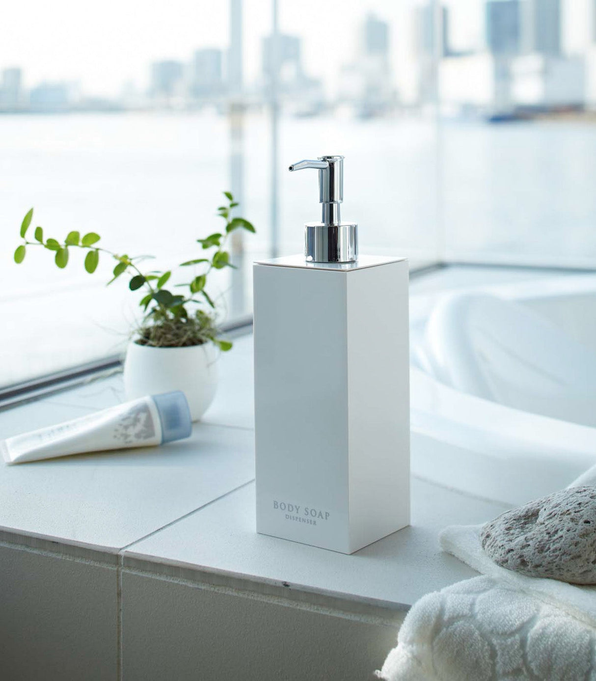 Square Shower Dispenser - Three Styles from Yamazaki Home