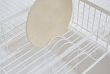 Over-the-Sink Dish Rack - Steel + Wood from Yamazaki Home