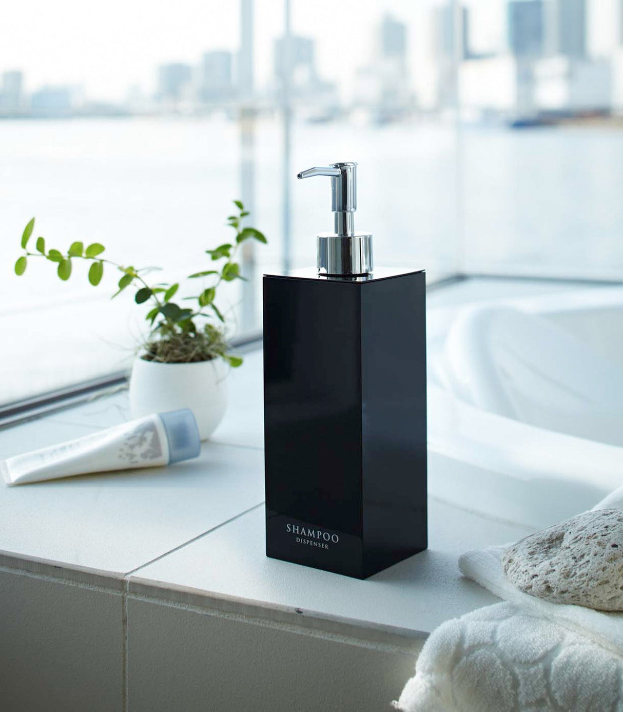 Square Shower Dispenser - Three Styles from Yamazaki Home