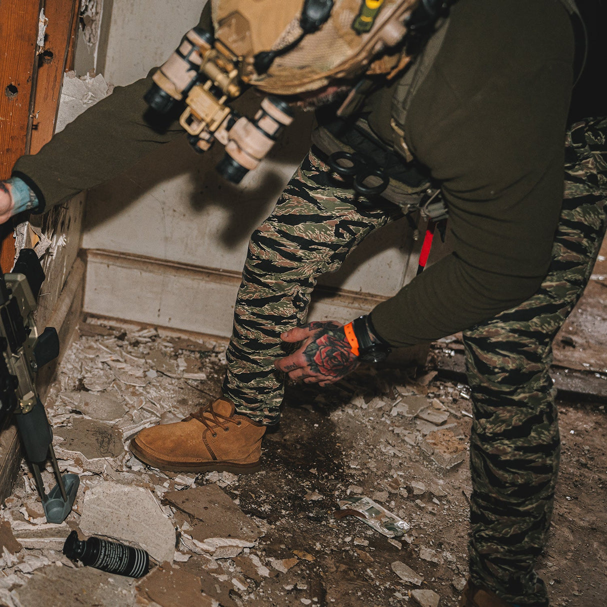 Men's Adjustable Performance Joggers from Combat Iron Apparel