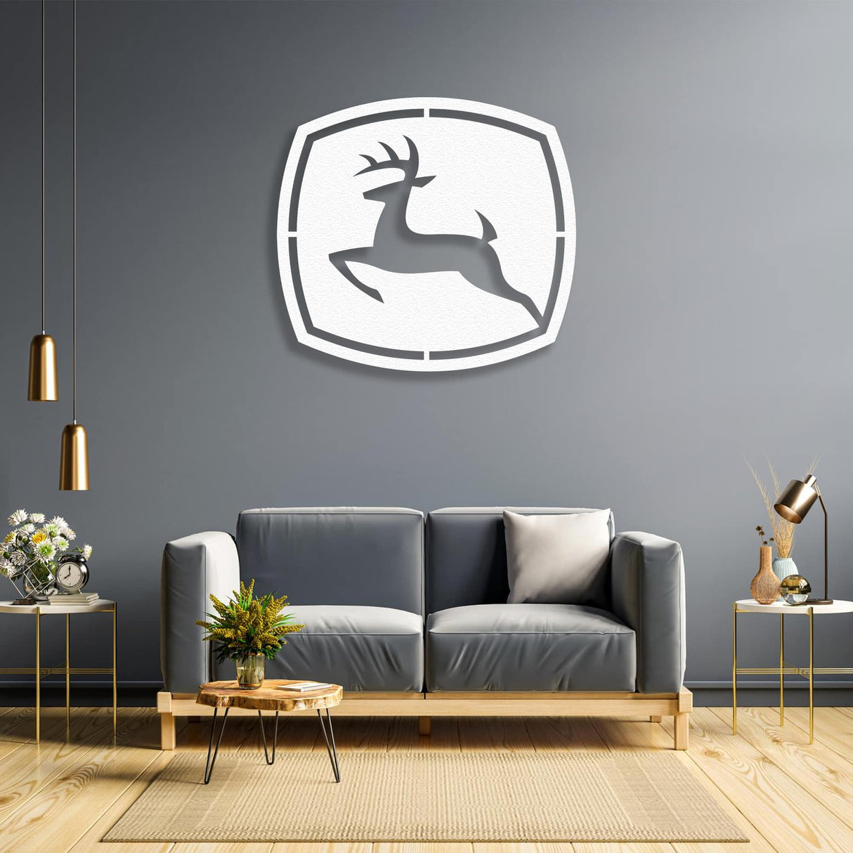 John Deere Metal Wall Art from VITAHOME DESIGN LLC