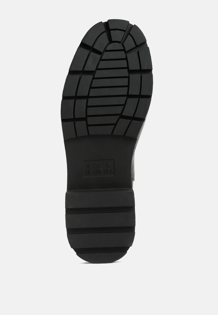 Jolt Elasticated Gussets Lug Sole Boots from London Rag International