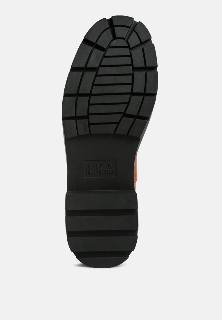 Jolt Elasticated Gussets Lug Sole Boots from London Rag International