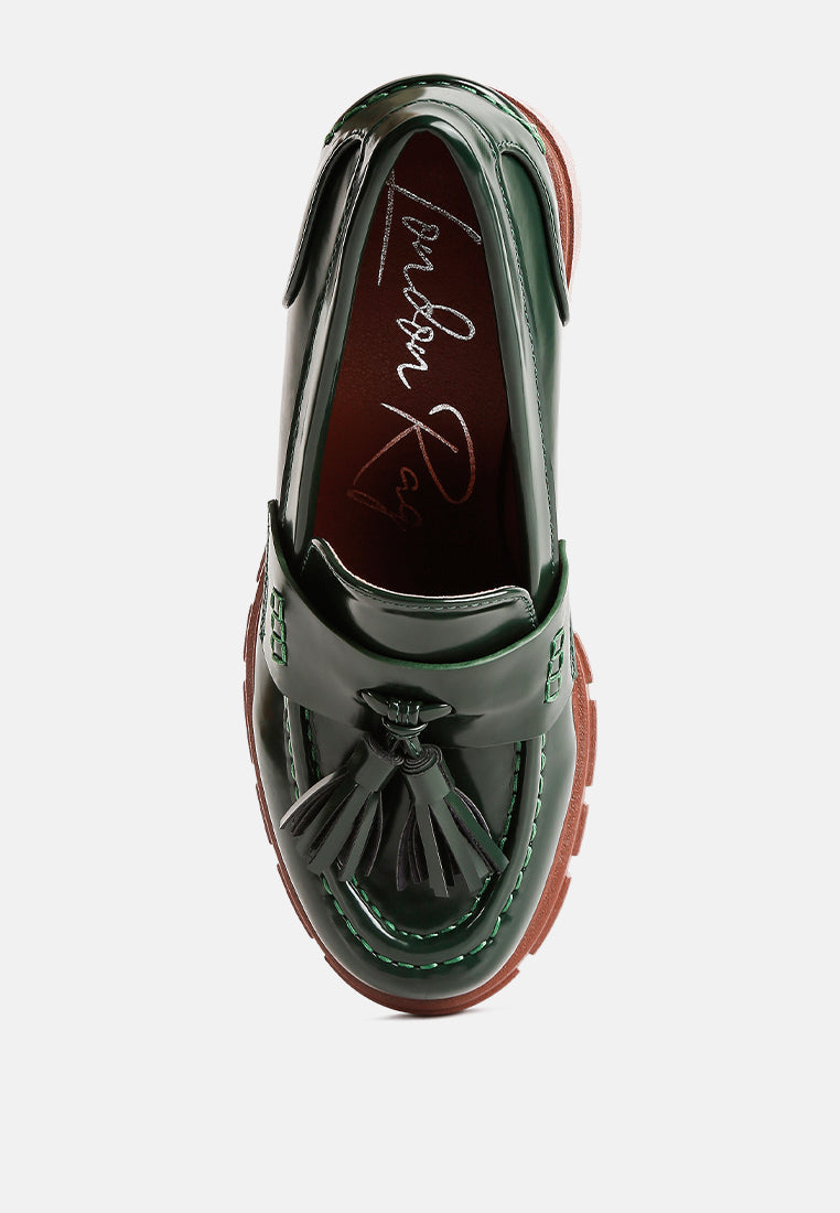 Jonah Platform Loafer from London Rag International