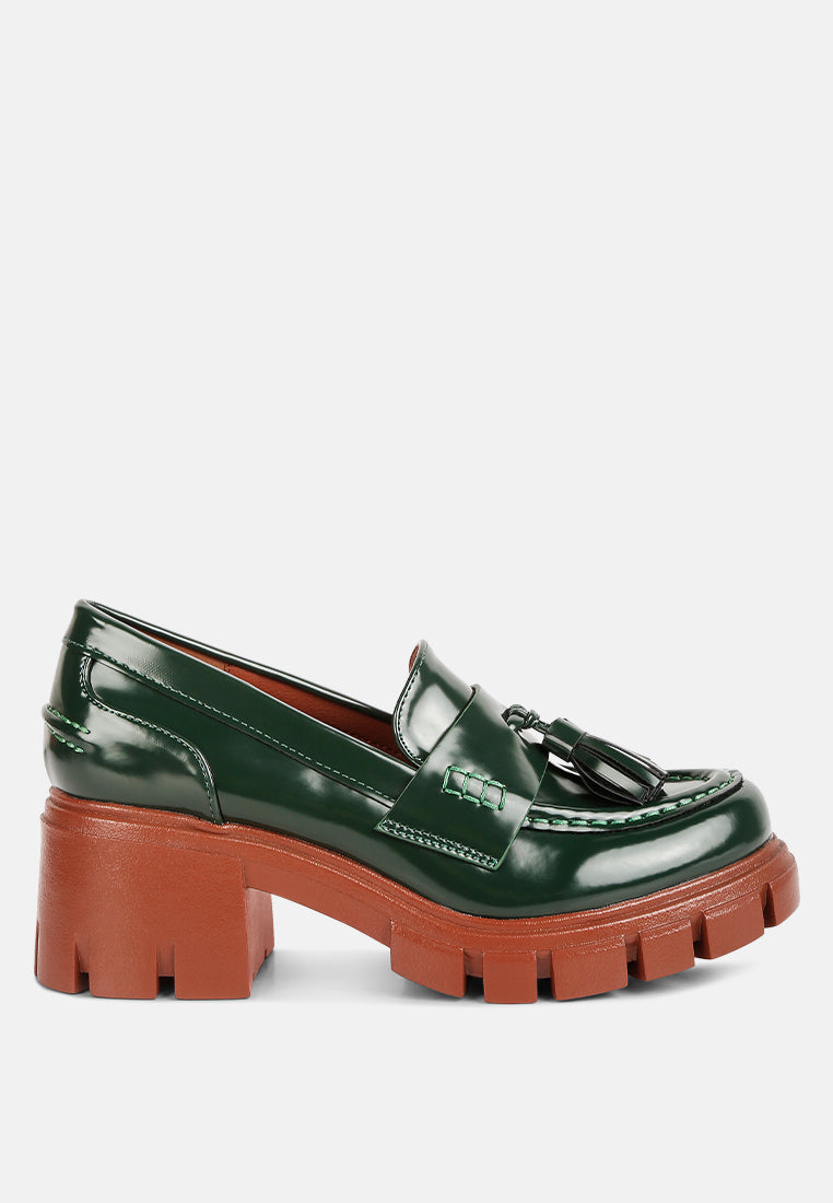 Jonah Platform Loafer from London Rag International