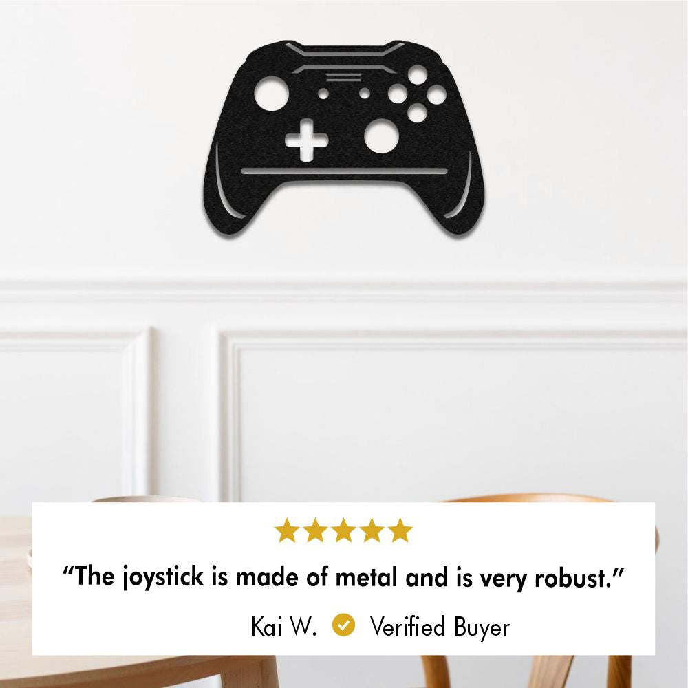 Joy Stick for Gamer Teenagers Wall Art from VITAHOME DESIGN LLC