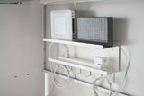 Wall-Mount Cable & Router Storage Rack - Steel from Yamazaki Home