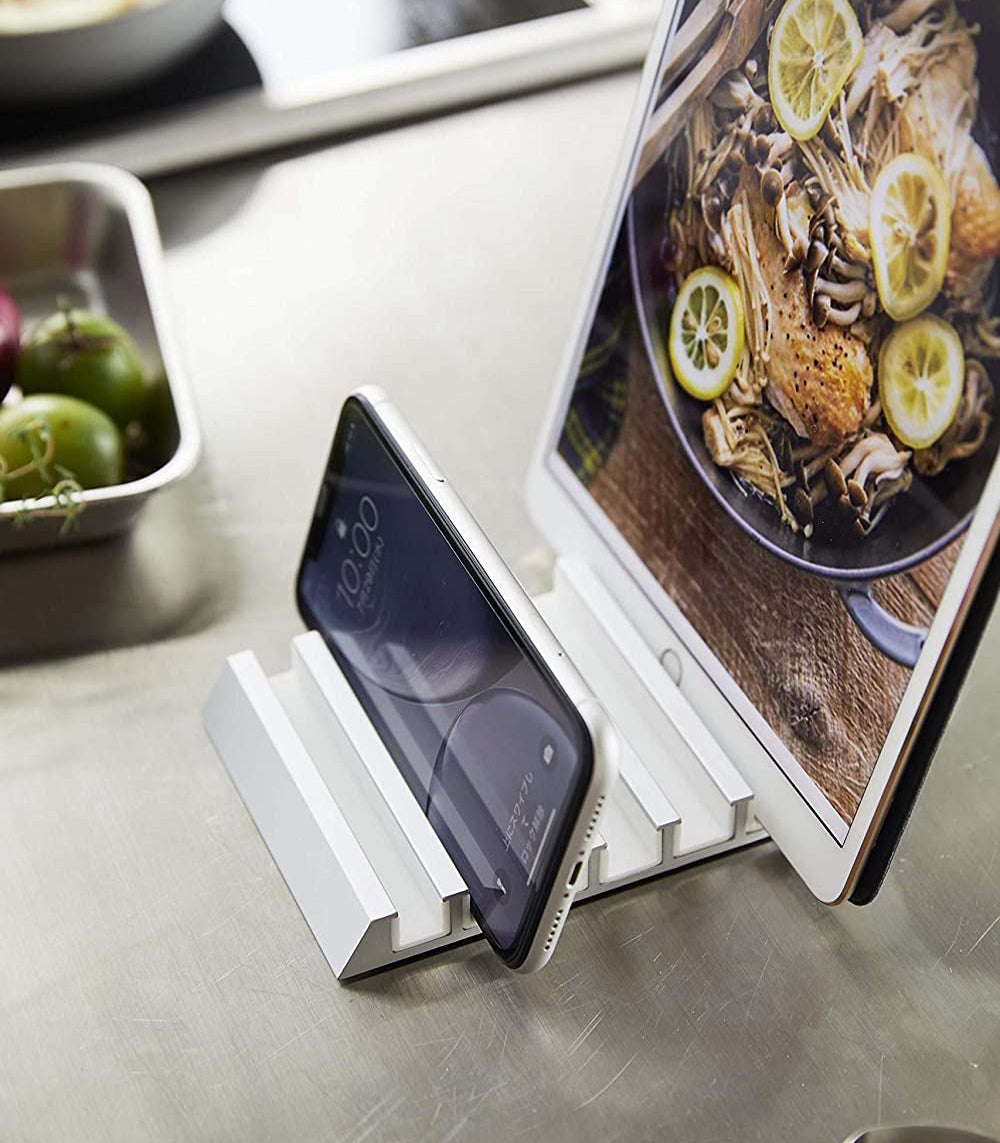 Phone & Tablet Stand - Aluminum - Aluminum from Yamazaki Home