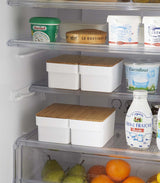 Airtight Food Storage Container - Bamboo Lid from Yamazaki Home