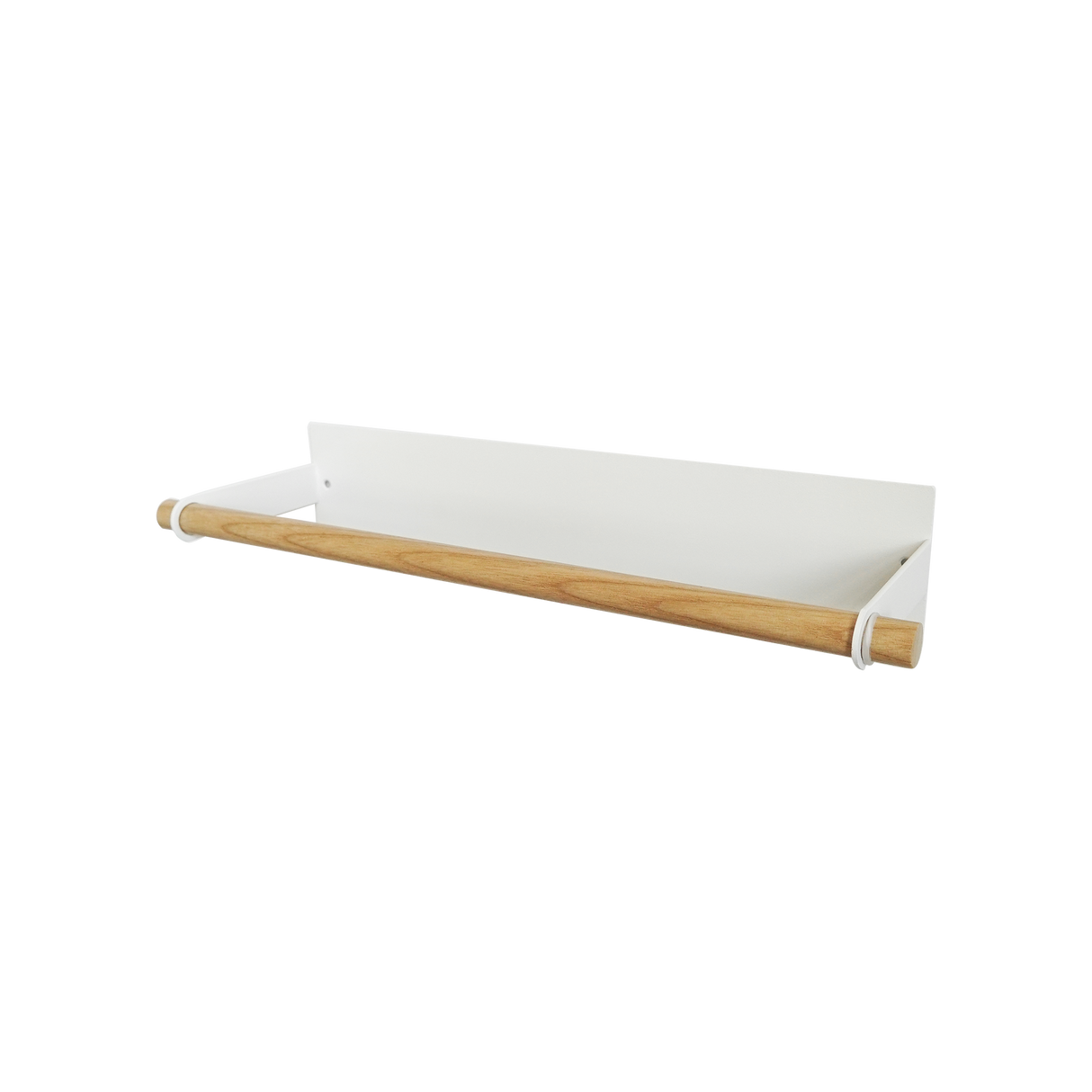Magnetic Kitchen Towel Hanger - Two Sizes - Steel + Wood from Yamazaki Home