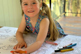 Jumbo Posters and Crayons Activity Set from Honeysticks USA
