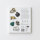 Lacing Cards - Jungle Animals From Wee Gallery