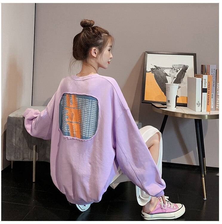 K-Pop Oversized Sweatshirt From Kawaii Stop
