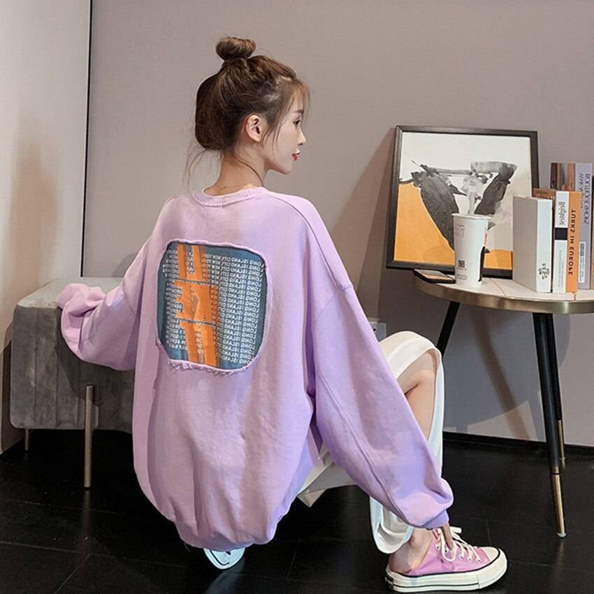 K-Pop Oversized Sweatshirt From Kawaii Stop