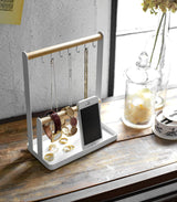Jewelry + Accessory Display - Steel + Wood from Yamazaki Home