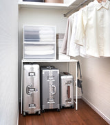 Expandable Suitcase Rack - Steel from Yamazaki Home
