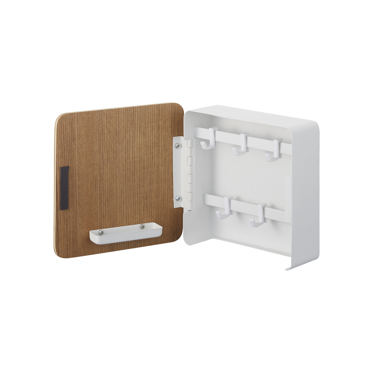 Magnetic Key Cabinet - Steel + Wood from Yamazaki Home