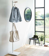 Coat Rack (63.98" H)  - Steel + Wood from Yamazaki Home