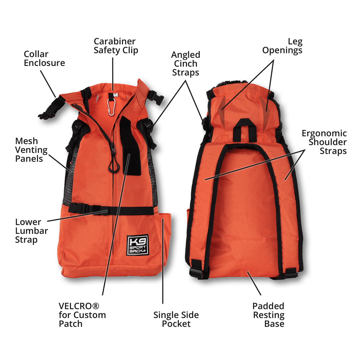 Trainer | Puppy & Small Dog Carrier from K9 Sport Sack