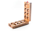 Wooden Folding Mancala Board Game from Kubiya Games