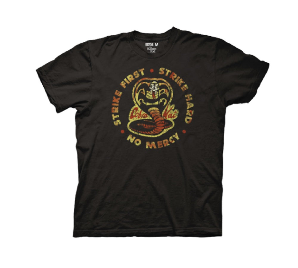 Karate Kid Bloody Cobra Kai Adult T-Shirt From Your Favorite T Shirts