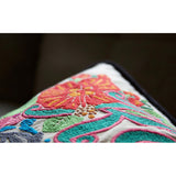 Kauai Hand-Embroidered Pillow from Quirks!