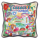 Kauai Hand-Embroidered Pillow from Quirks!