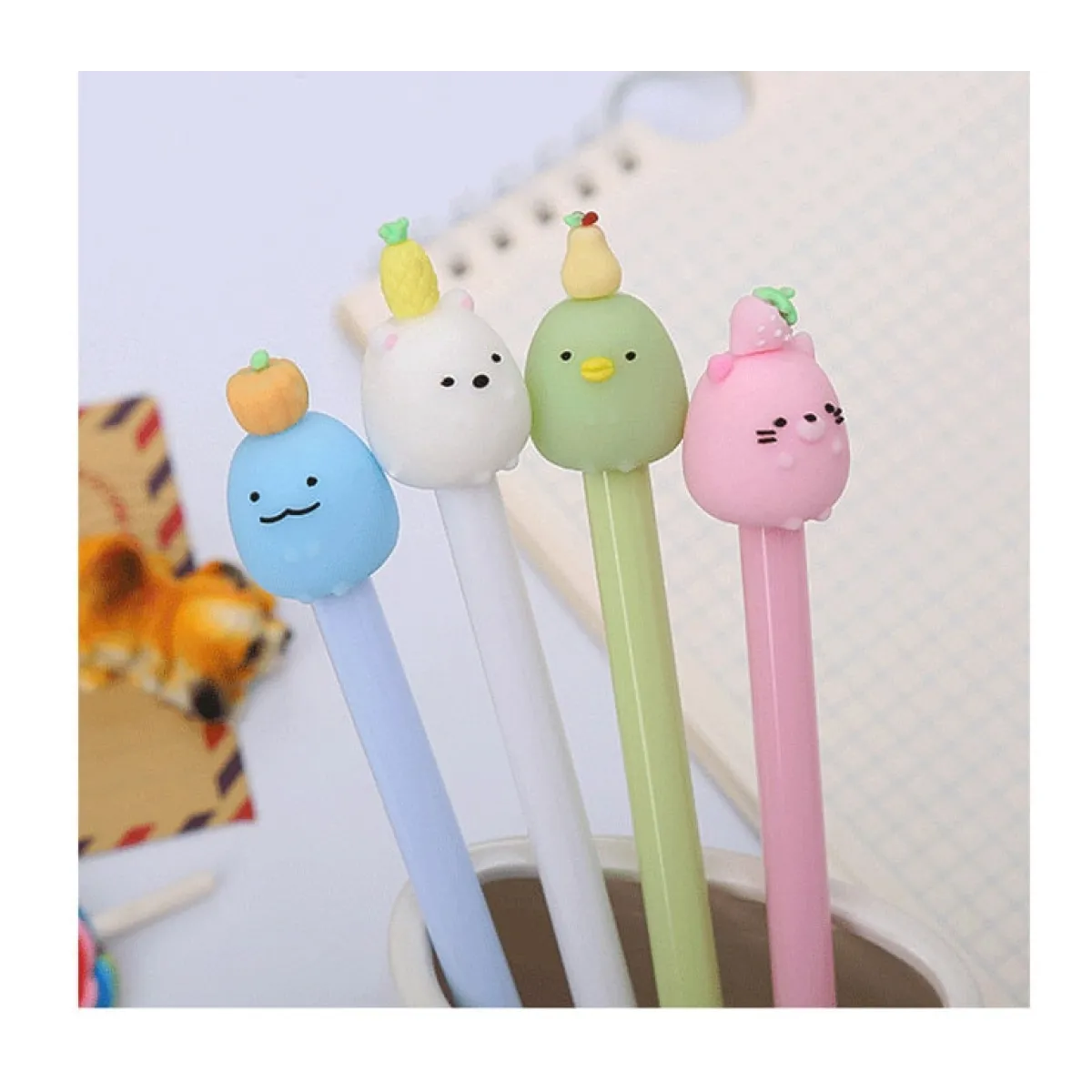 1pc Kawaii Animals Gel Pen from Kawaii Stop