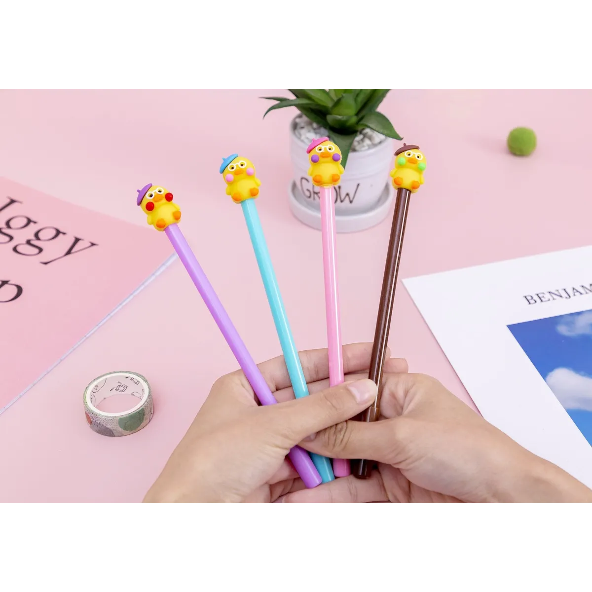 1pc Kawaii Animals Gel Pen from Kawaii Stop